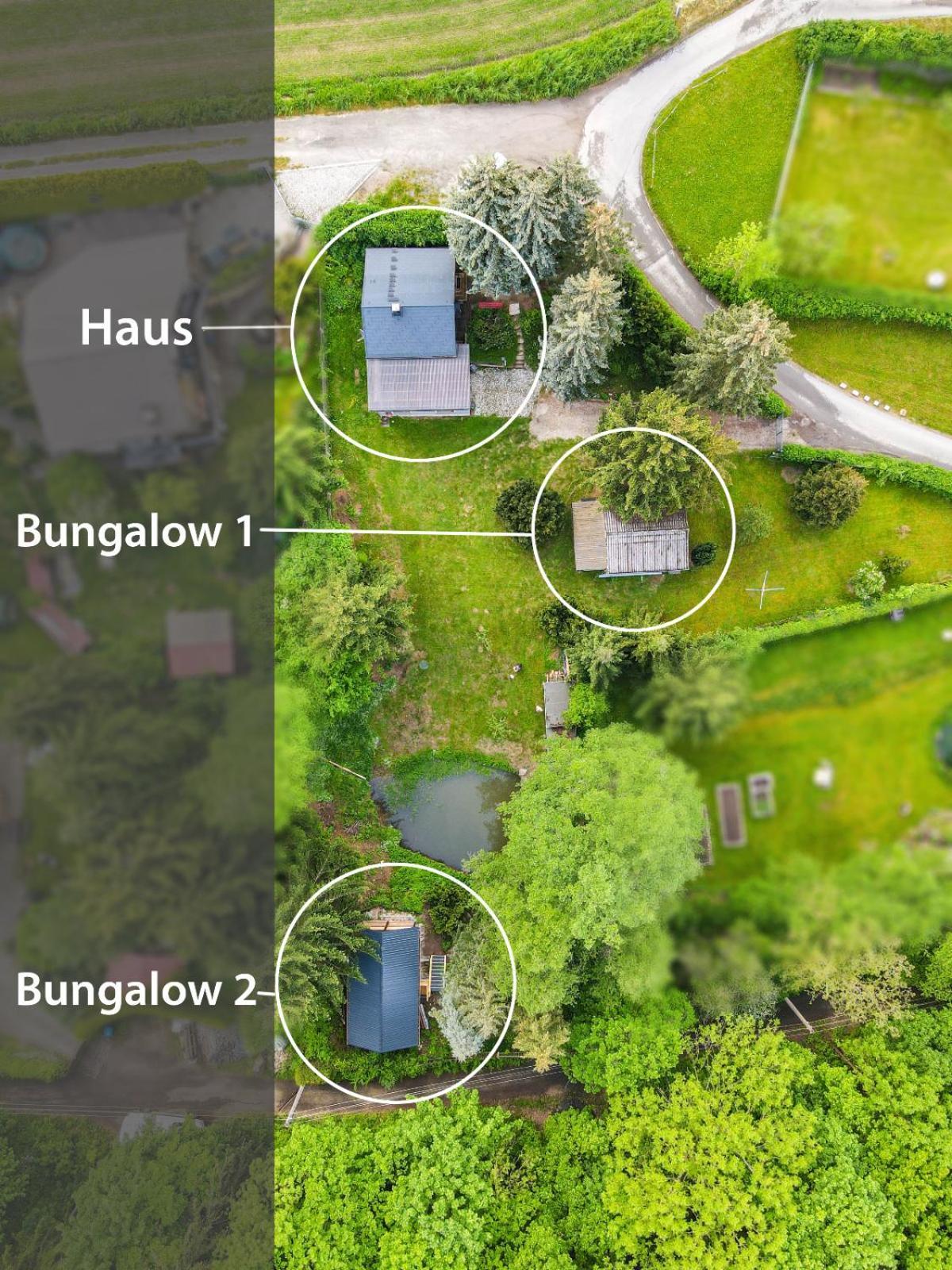 Waldfrieden Bungalow Garnsdorf 외부 사진
